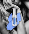 Close up of Deepdive in Benitoite, a matte opaque cornflower blue