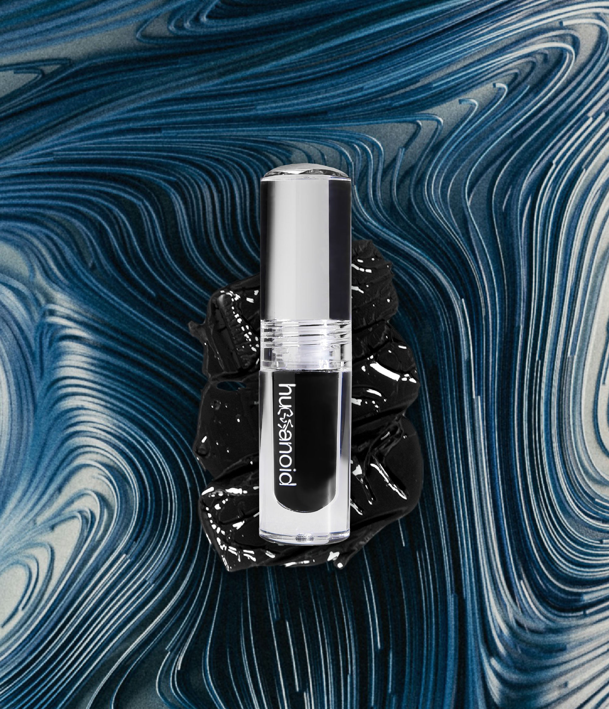 Closeup of Deepdive colorpot Corvid - jet black