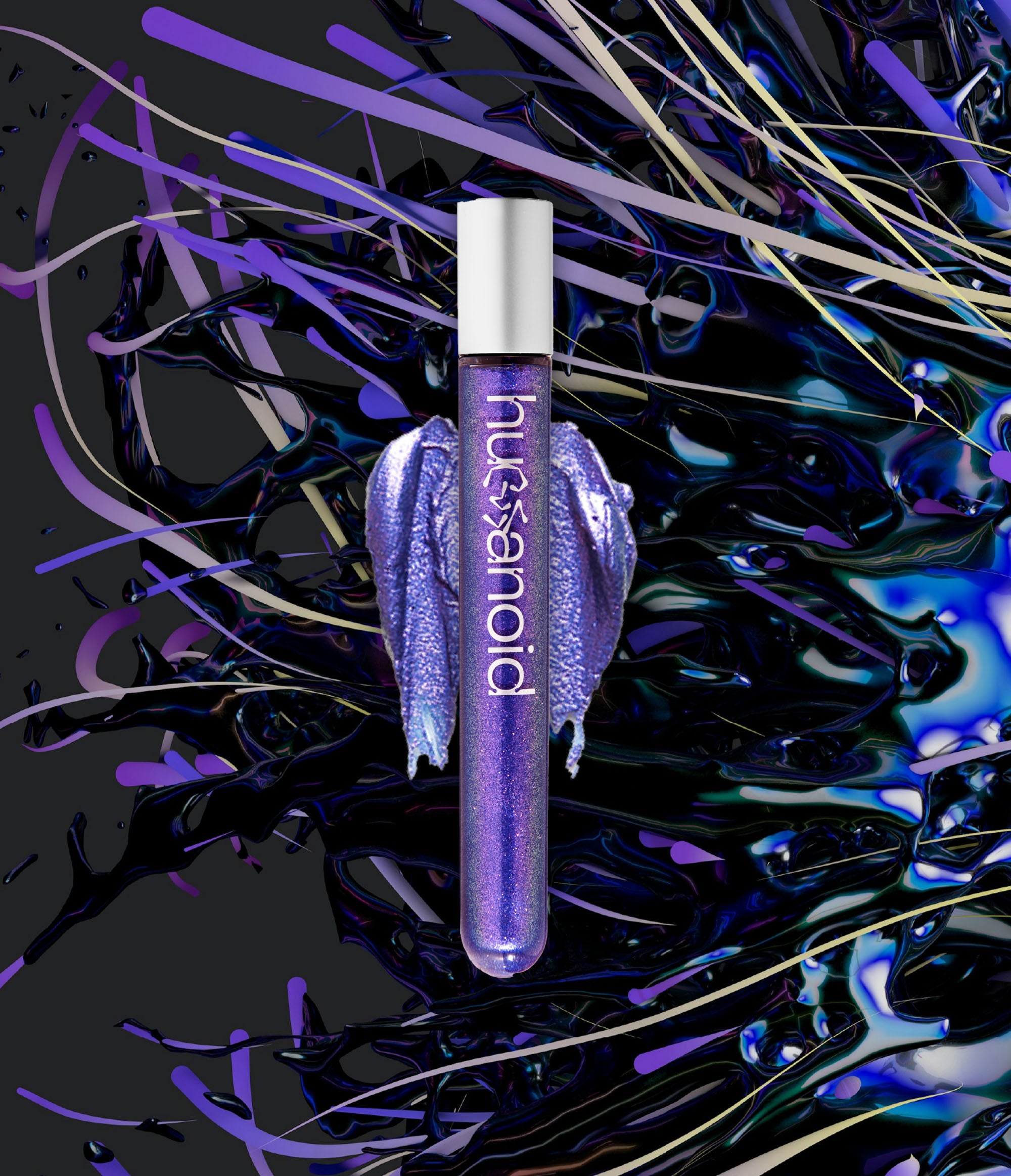 Closeup of Colorwand in Costas - Indigo