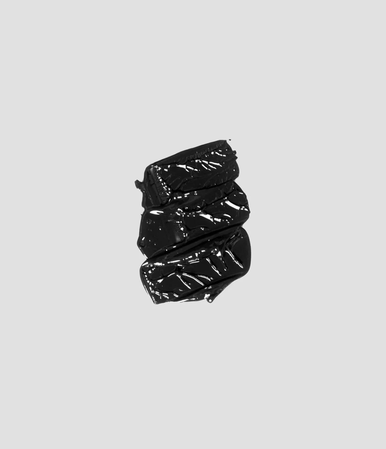 var:corvid | corvid deepdive makeup smear showing a deep glowing velvety onyx black