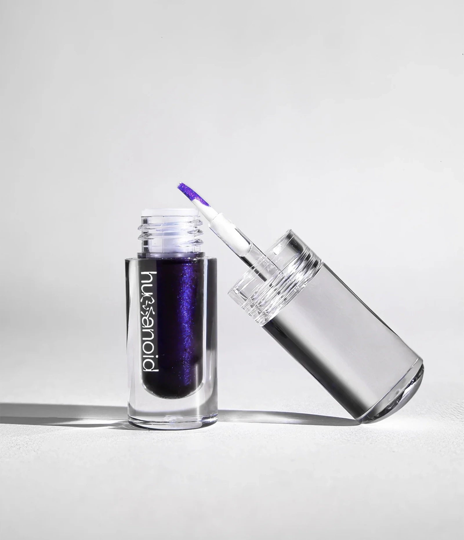 var:woollybluecurls | humanoid woolybluecurls deepdive pigment in acrylic tube with applicator tip, opaque matte midnight purple